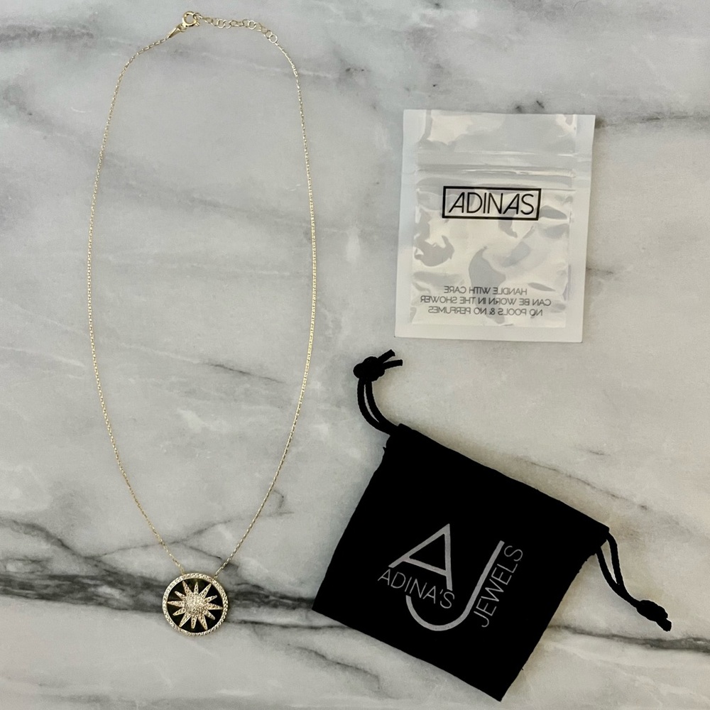 Sun Pendant Necklace